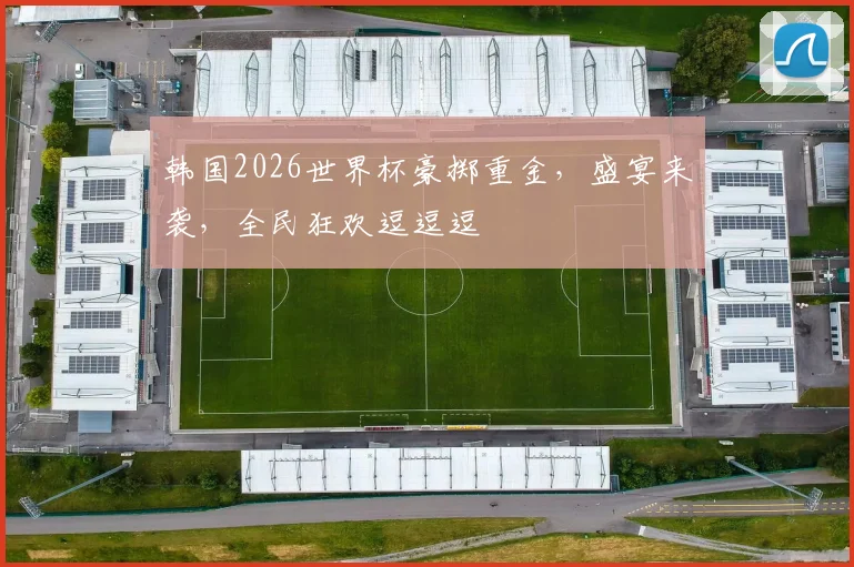 韩国2026世界杯豪掷重金，盛宴来袭，全民狂欢逗逗逗